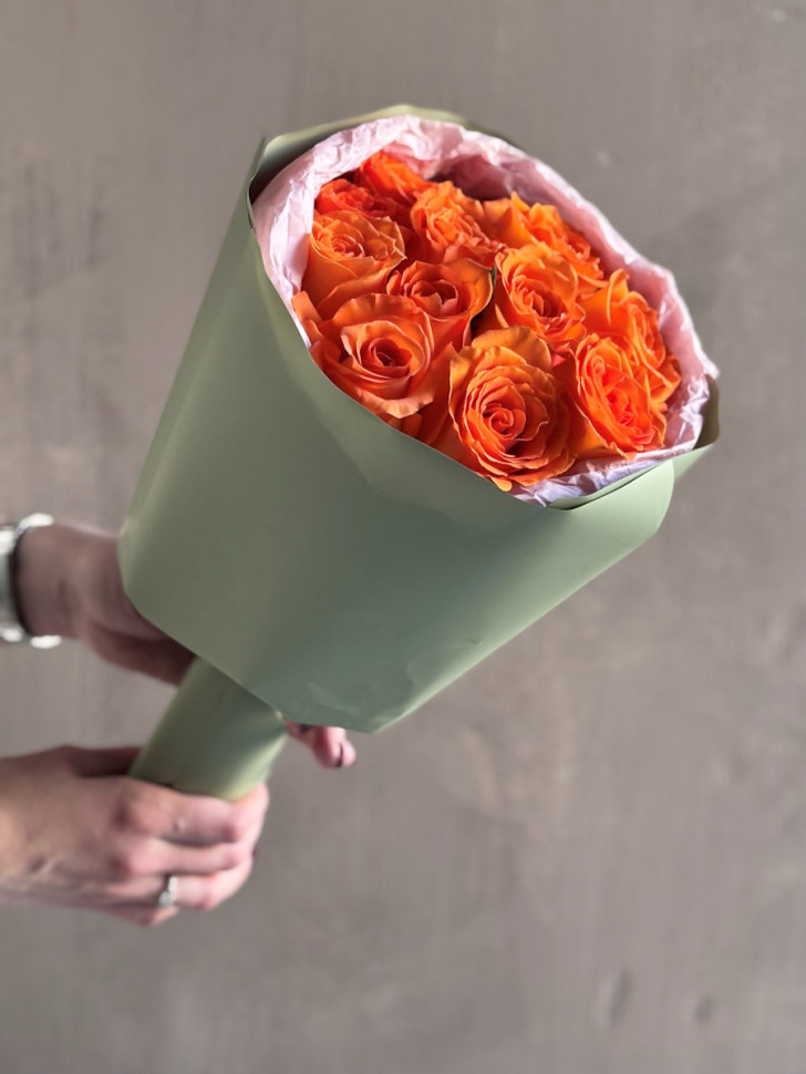 Роза Кения 11 шт (40см)