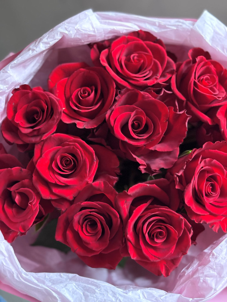 Букет из 11 роз Кения (40 см)