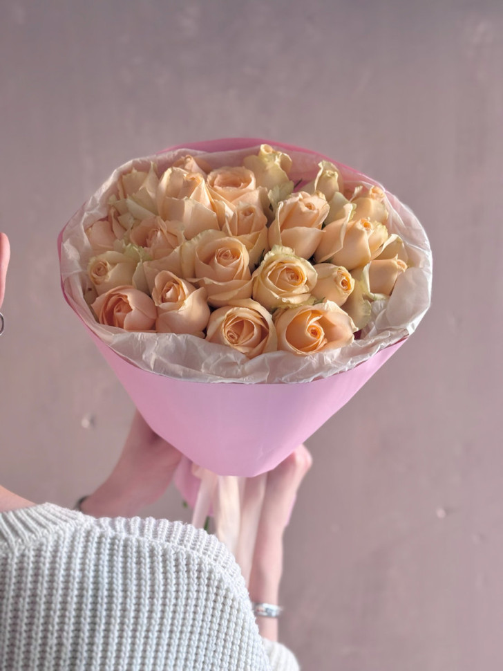 Кенийская роза 21 шт. (40см)