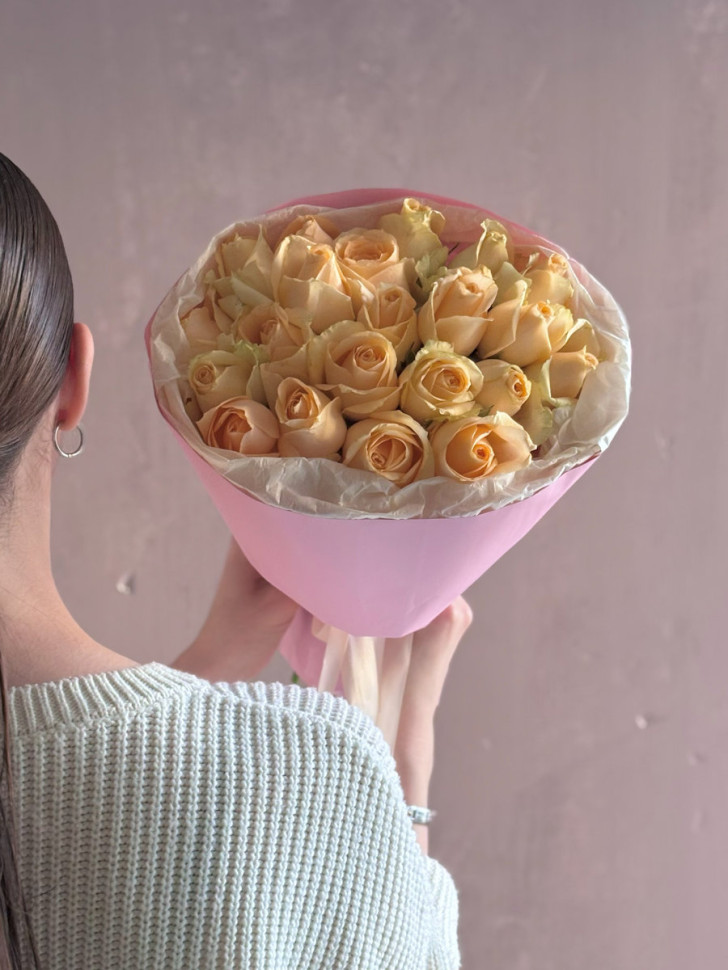 Кенийская роза 21 шт. (40см)