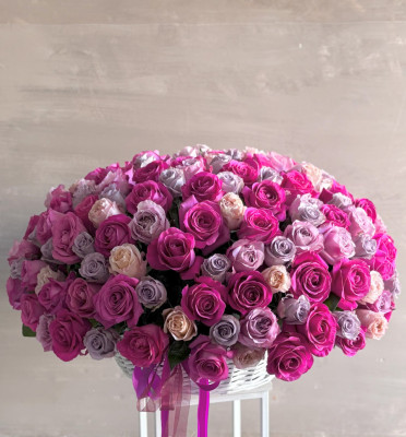 Корзина 201 Роза микс