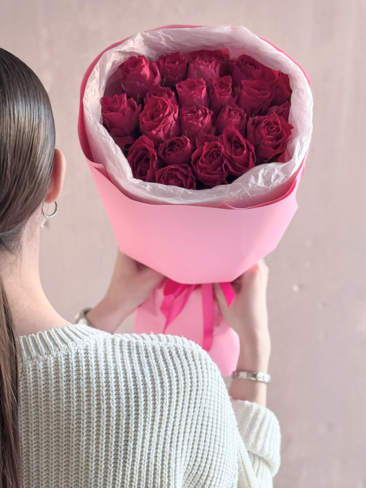 Роза Кения 21 шт. (50см)