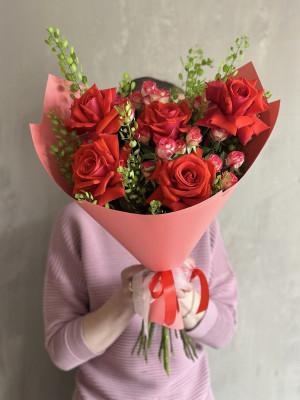 Букет «Поле маков»