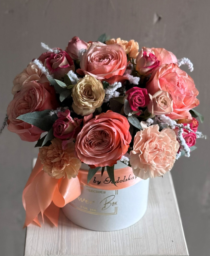 Композиция «Нежность в коробке»