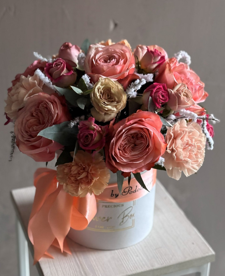 Композиция «Нежность в коробке»