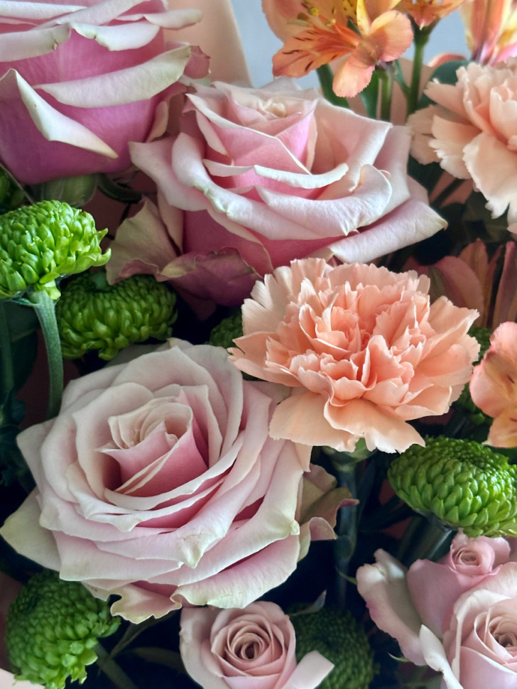 Букет «Кремовый шик»