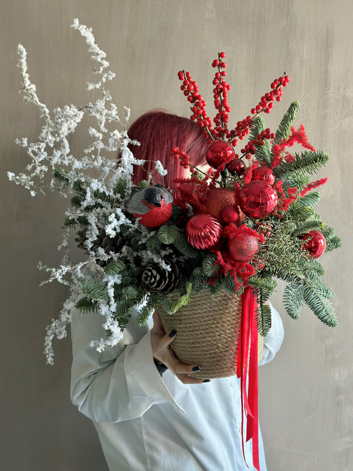 Композиция «Снегирь»