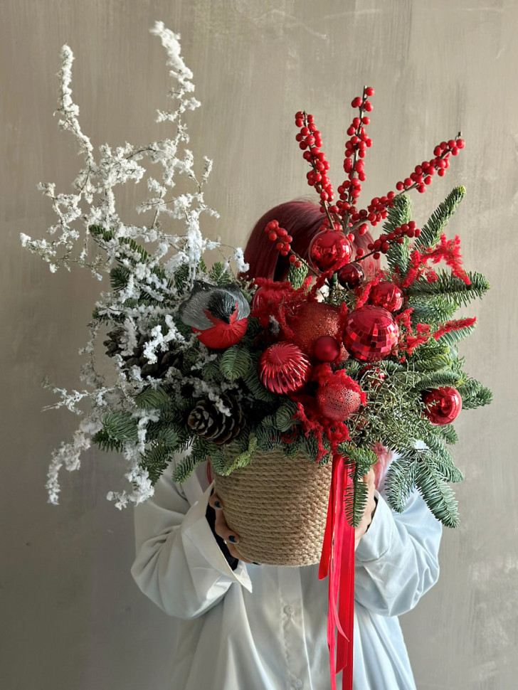 Композиция «Снегирь»