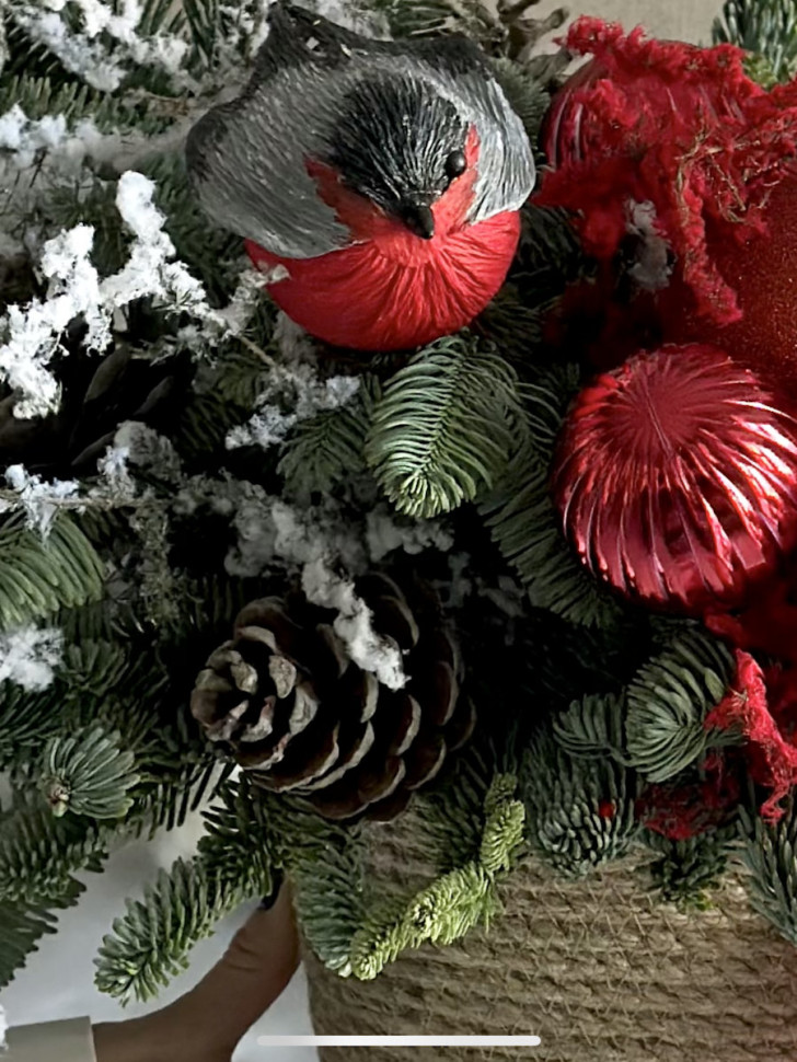 Композиция «Снегирь»