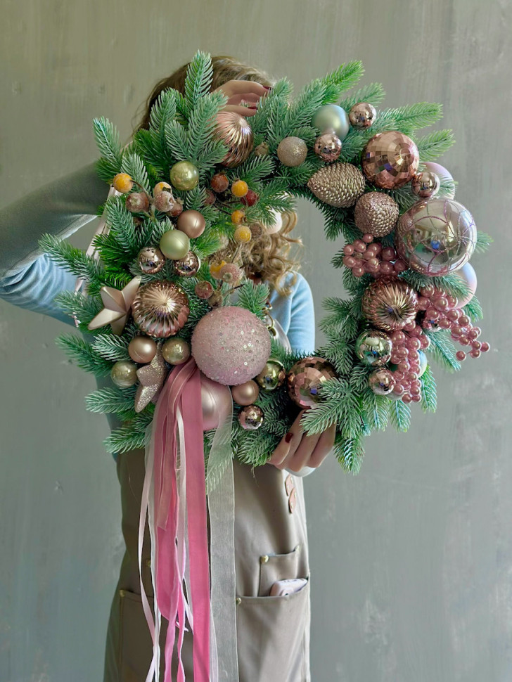 Венок «Зимняя феерия»