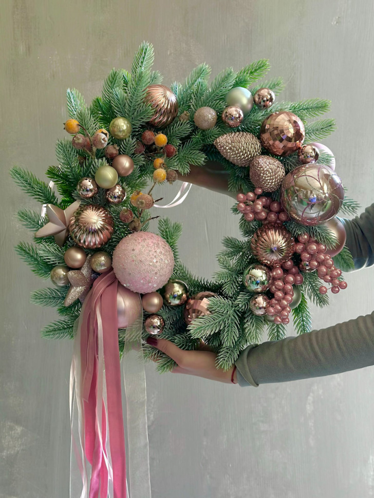 Венок «Зимняя феерия»