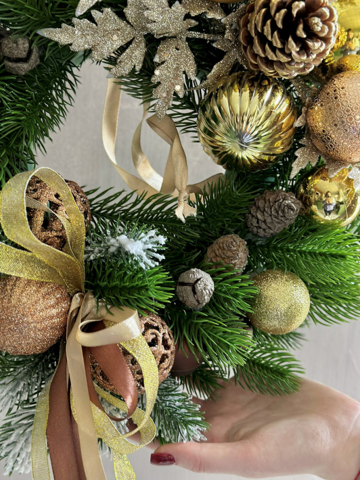 Венок «Рождественская сказка»