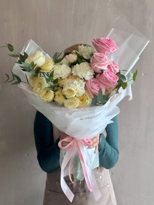 Букет «Шёлковая палитра»