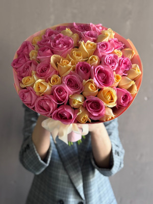 Букет 51 Роза Кения (40 см)