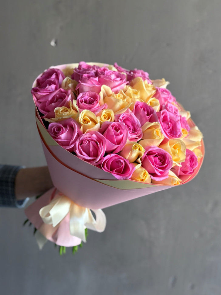 Букет 51 Роза Кения (40 см)