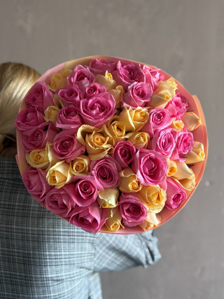 Букет 51 Роза Кения (40 см)