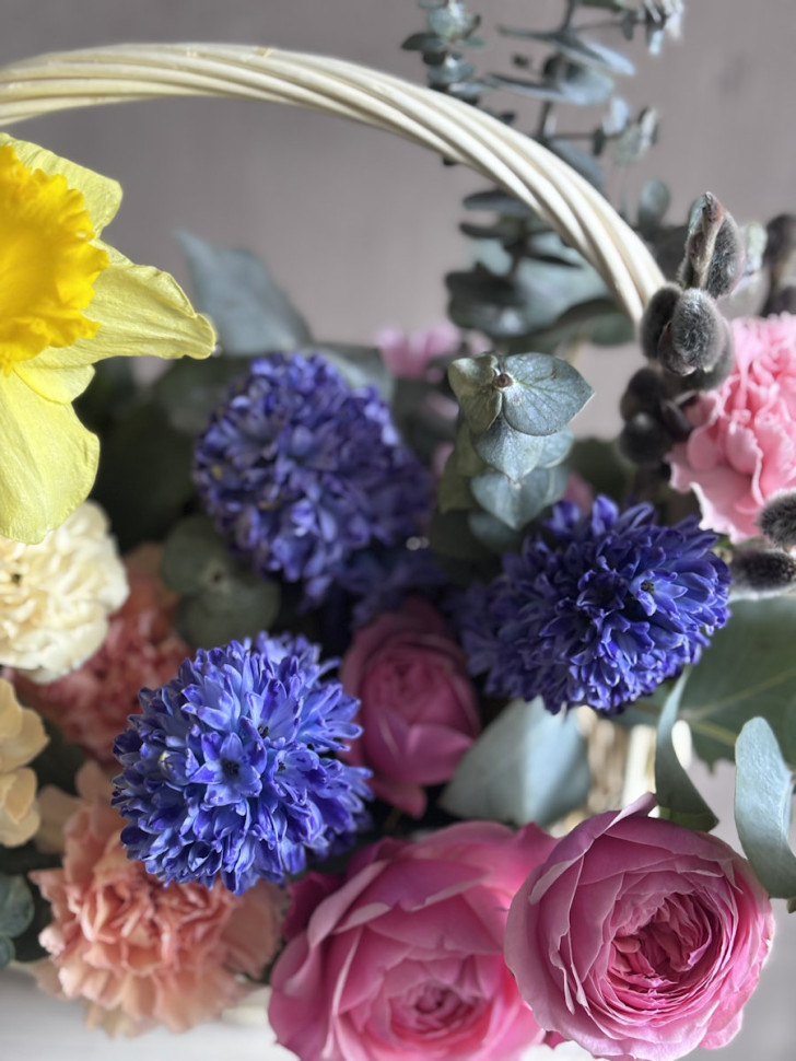 Корзина «Весенний заряд»