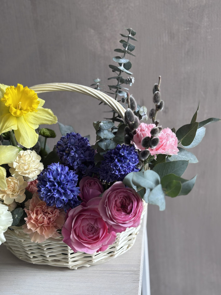 Корзина «Весенний заряд»