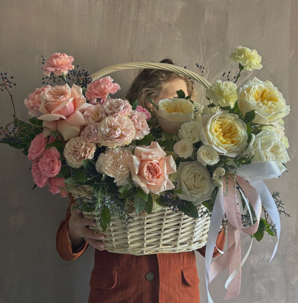 Корзина «Цветочная феерия»