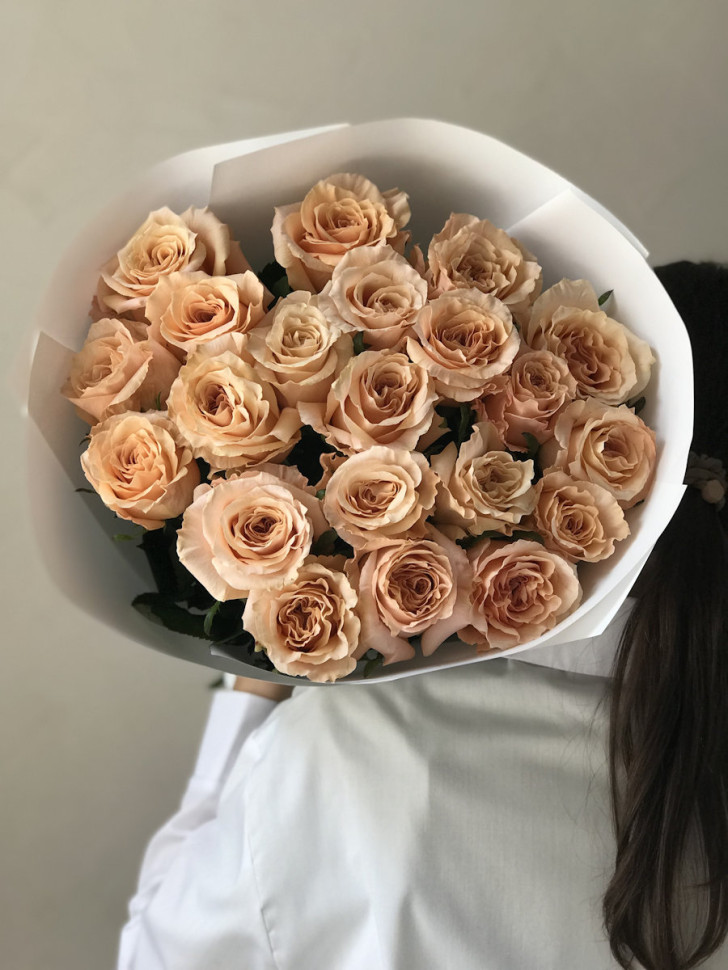 Букет из 21 розы Эквадор Шиммер