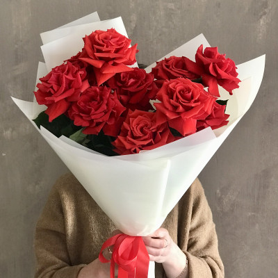 Букет из 11 французских роз