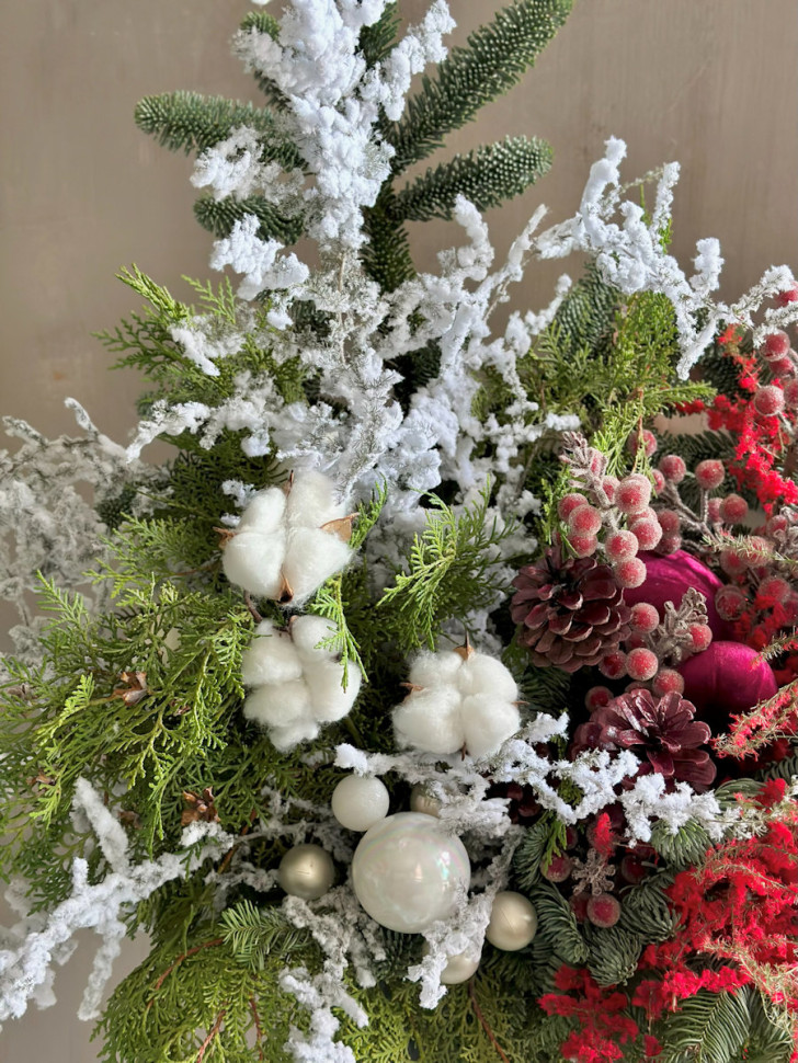 Композиция «Еловый калейдоскоп»