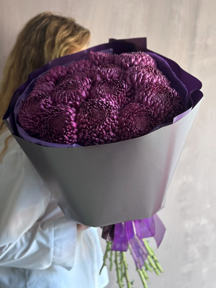 Букет «Фиолетовый бархат»