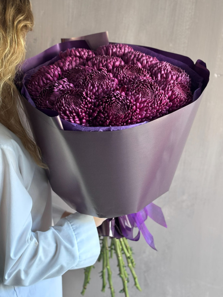 Букет «Фиолетовый бархат»