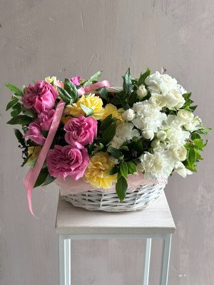 Корзина «Нежное трио»