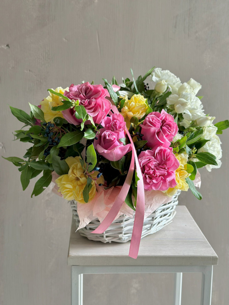 Корзина «Нежное трио»