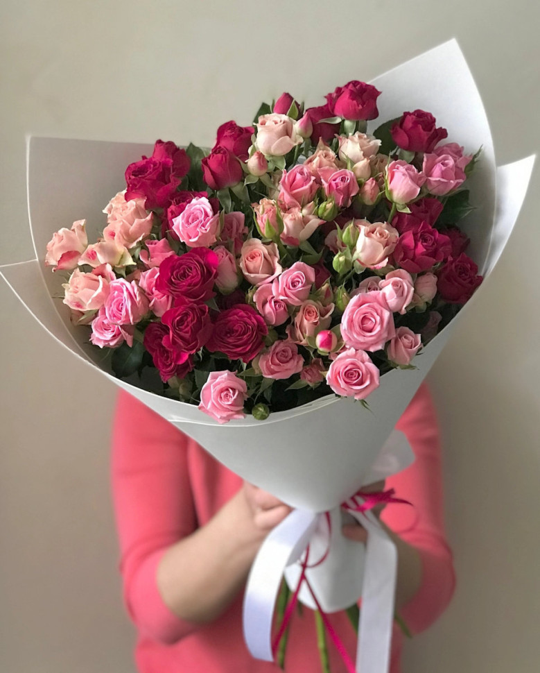 11 шикарных кустовых роз