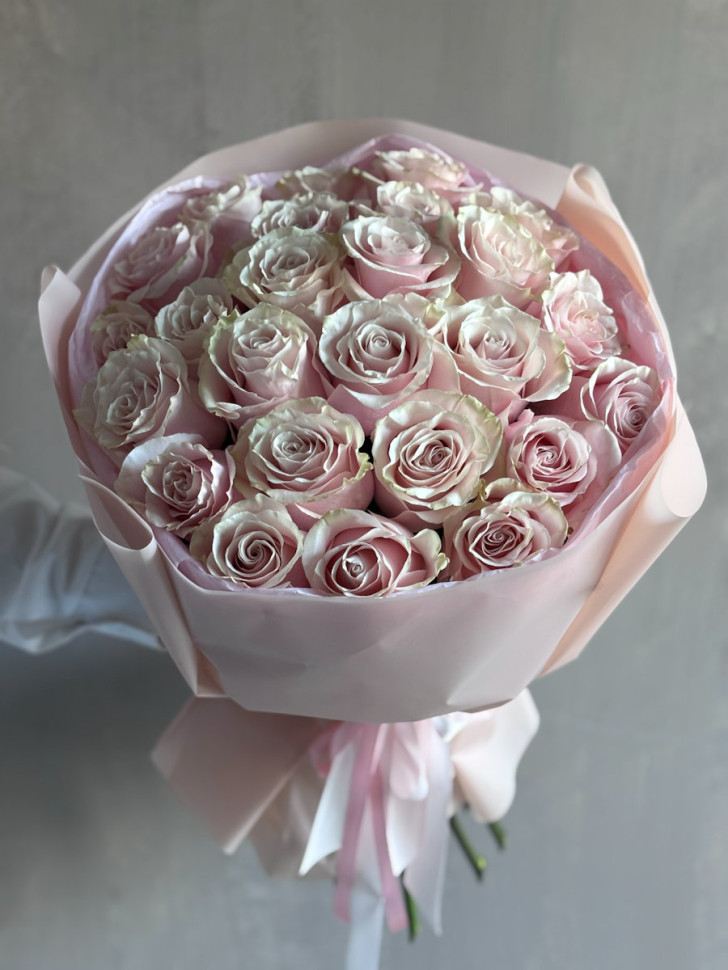 Букет из 25 роз Пинк Мондиаль