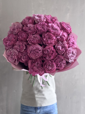 Букет 25 роз Кантри Блю