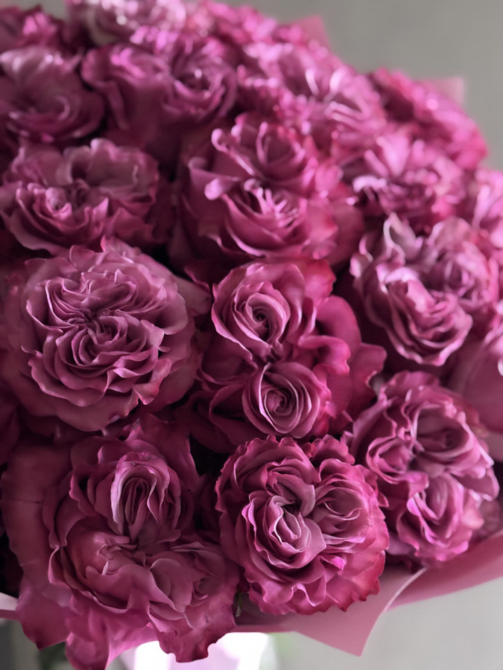 Букет 25 роз Кантри Блю