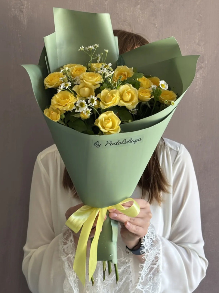 Букет «Лимонный акцент»