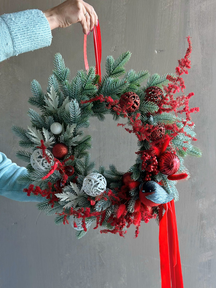 Венок «Снегирь XL»