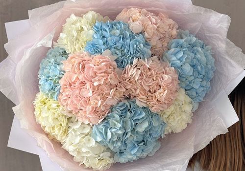 Букеты с Гортензией